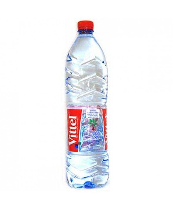 Vittel ou Évian eau plate 1.5 L