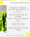 LE JAUNE FRAÎCHEUR