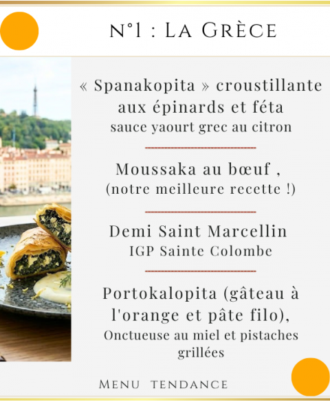 L’Escale l’Orange du marché – n°1 : La Grèce